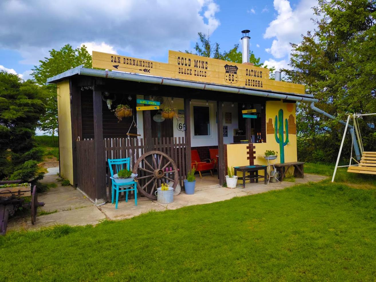 Ranch 66 - Zlatokopecka Chata Arizona Tršice Dış mekan fotoğraf